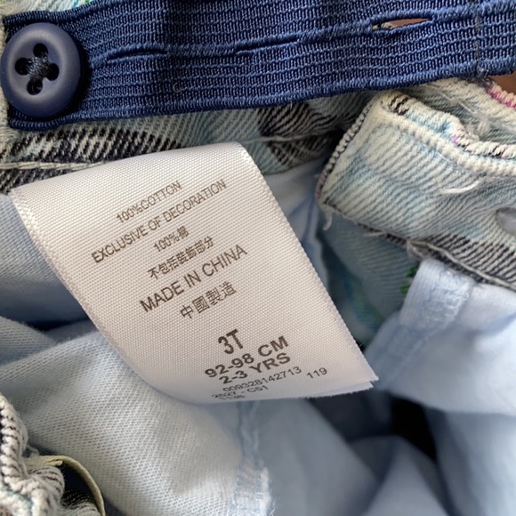 Levi Strauss Denim Skirt - floral print - Picture 13 of 14